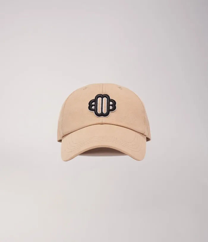 Women Clover Logo Cotton Cap Maje Hats