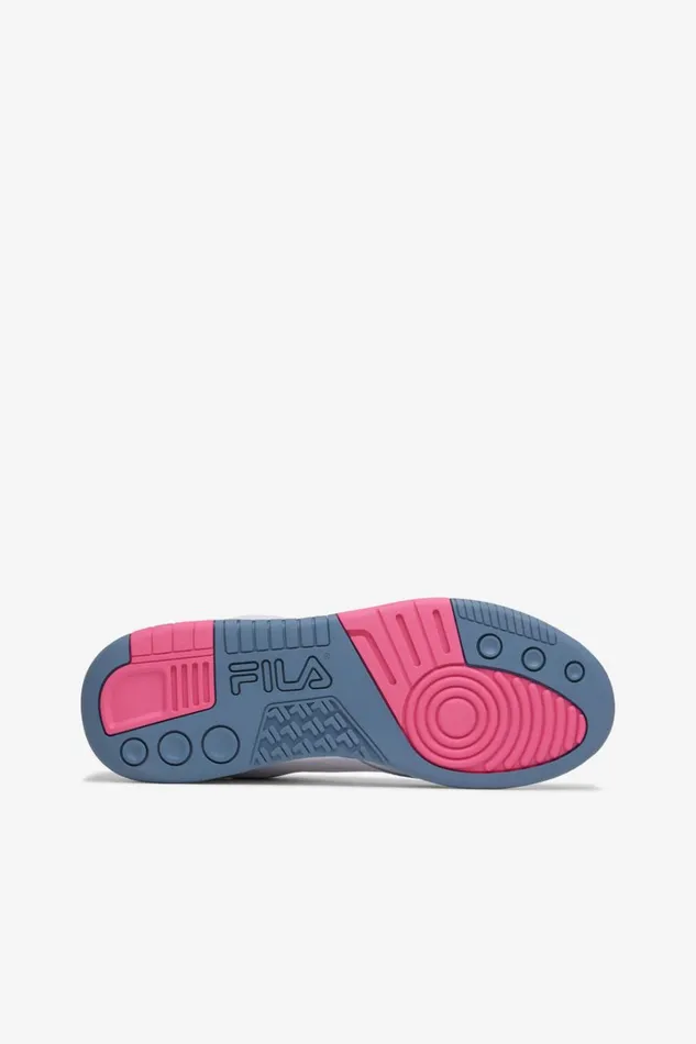Women Corda 149 White Hot Pink Coronet Blue Fila Sneakers