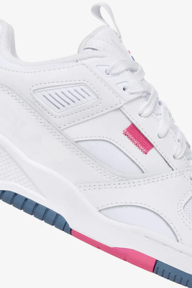 Women Corda 149 White Hot Pink Coronet Blue Fila Sneakers
