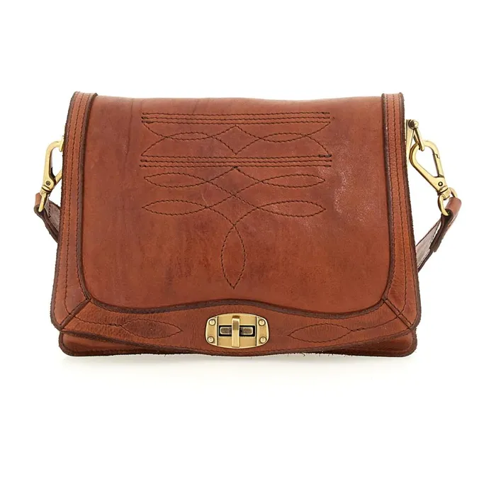 Women Crossbody Bags Campomaggi Agata Cognac