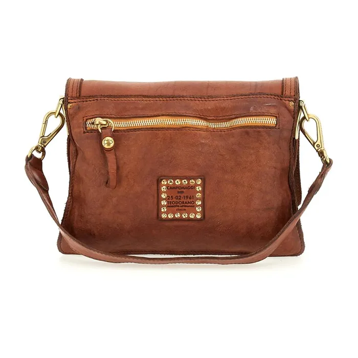 Women Crossbody Bags Campomaggi Agata Cognac Women Crossbody Bags Campomaggi Agata Cognac