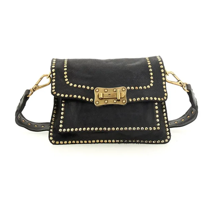 Women Crossbody Bags Campomaggi Agnese Black