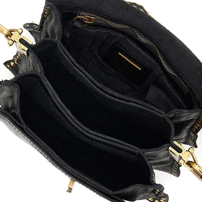 Women Crossbody Bags Campomaggi Agnese Black Women Crossbody Bags Campomaggi Agnese Black