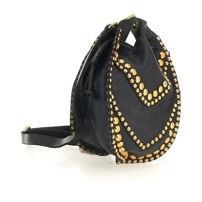 Women Crossbody Bags Campomaggi Ametista Black Women Crossbody Bags Campomaggi Ametista Black