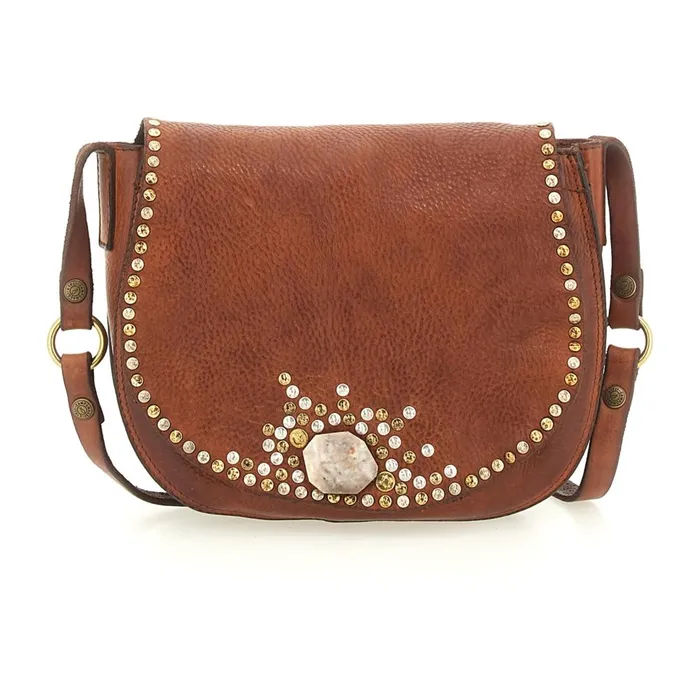 Women Crossbody Bags Campomaggi Petra Cognac