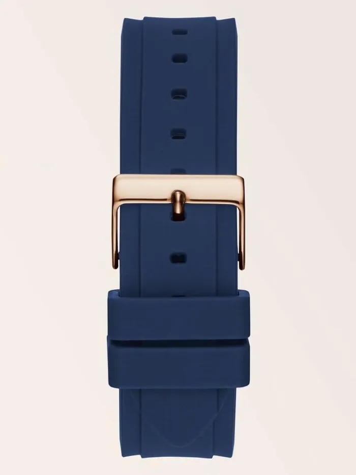 Women Crystal Multifunction Watch Rose Gold Guess Watches