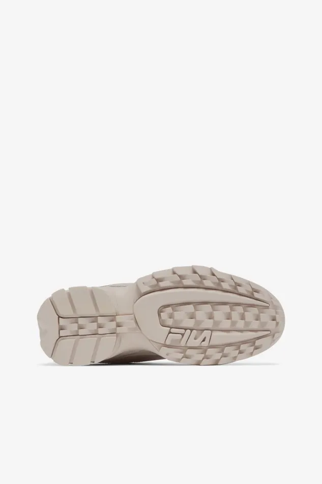 Women Disruptor 2 Premium 063 Silver Gray Silver Gray White Sand Fila Sneakers