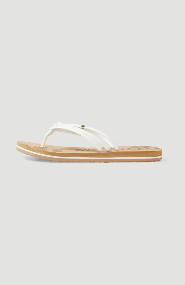 Women Ditsy Sandals White O039Neill Flip Flop and Footwear Women Ditsy Sandals White O039Neill Flip Flop and Footwear
