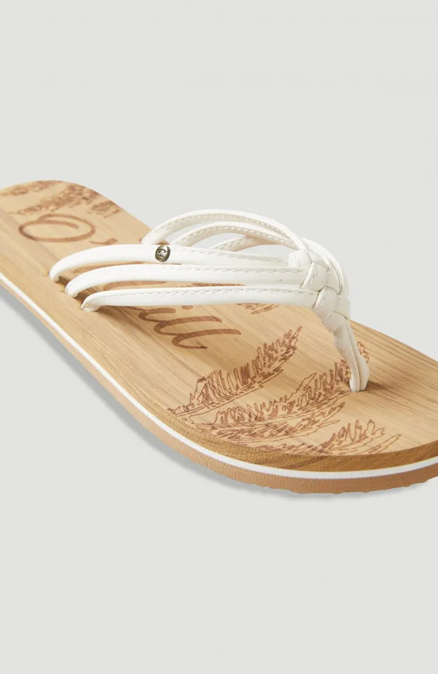 Women Ditsy Sandals White O039Neill Flip Flop and Footwear Women Ditsy Sandals White O039Neill Flip Flop and Footwear