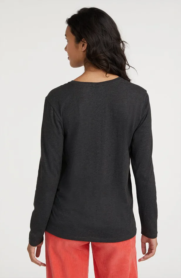 Women Essential Longsleeve TShirt Black O039Neill TShirts and Tops Women Essential Longsleeve TShirt Black O039Neill TShirts and Tops