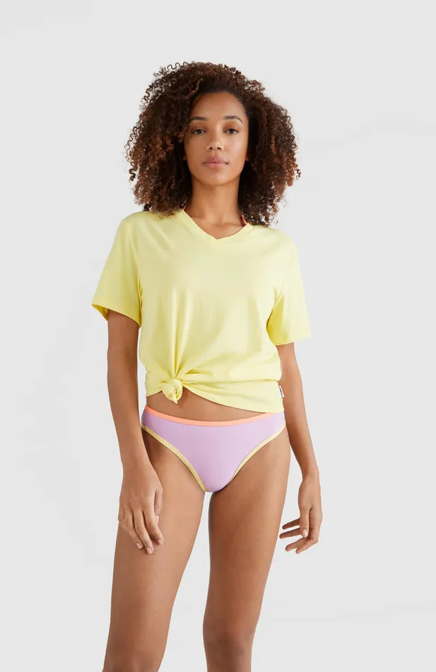 Women Essentials VNeck TShirt Yellow O039Neill TShirts and Tops Women Essentials VNeck TShirt Yellow O039Neill TShirts and Tops
