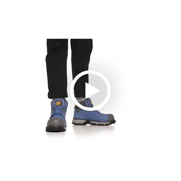 Women Excavator Superlite Waterproof Carbon Composite Toe Work Boot Cat Footwear Boots