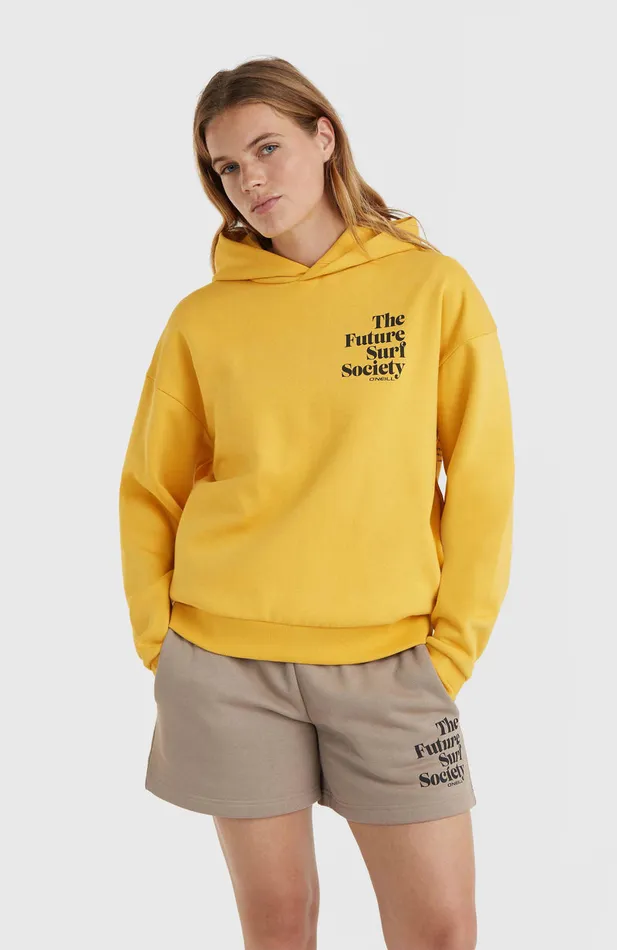 Women Future Surf Society Hoodie Yellow O039Neill Sweaters and Hoodies