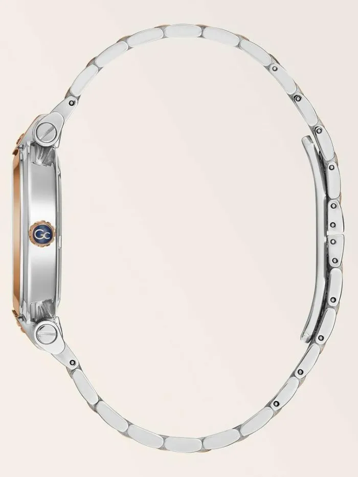 Women Gc Steel Analogue Watch Rose Gold Guess Watches