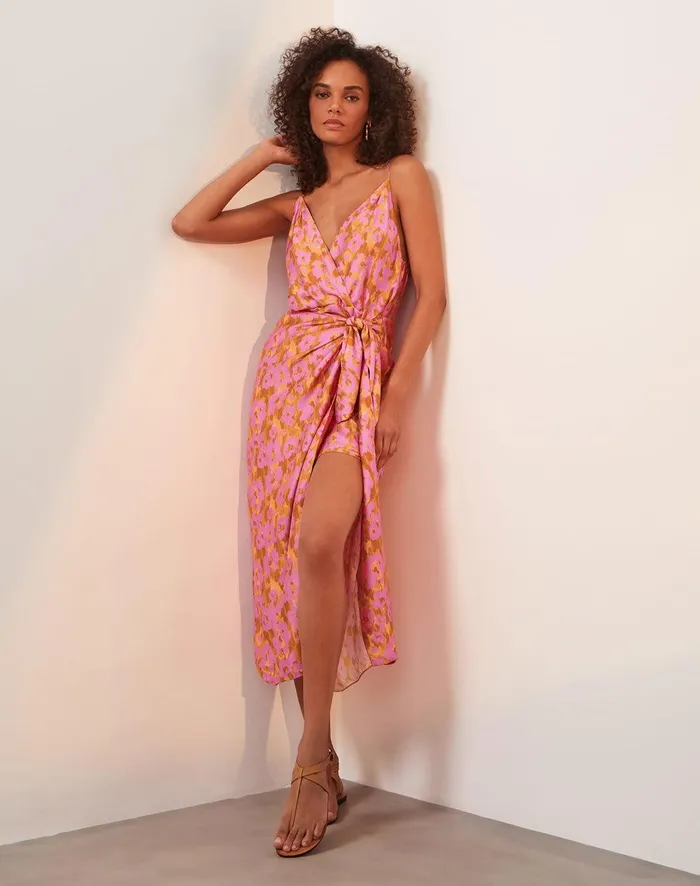 Women Gisa Midi Dress 8211 Mosqueta ViX Paula Hermanny Dresses