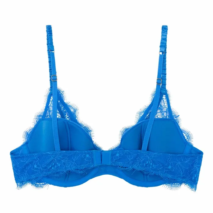 Women Gwyneth Padded Wired Bra Blue Love Stories Padded Bralettes
