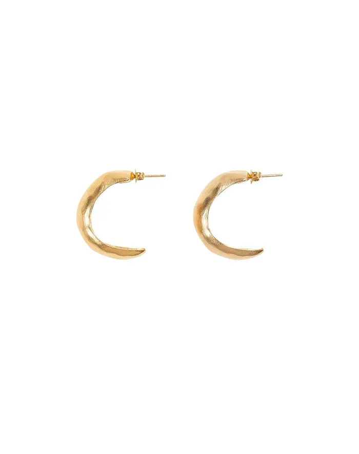Women Hoop Earrings 8211 Gold ViX Paula Hermanny Jewelry