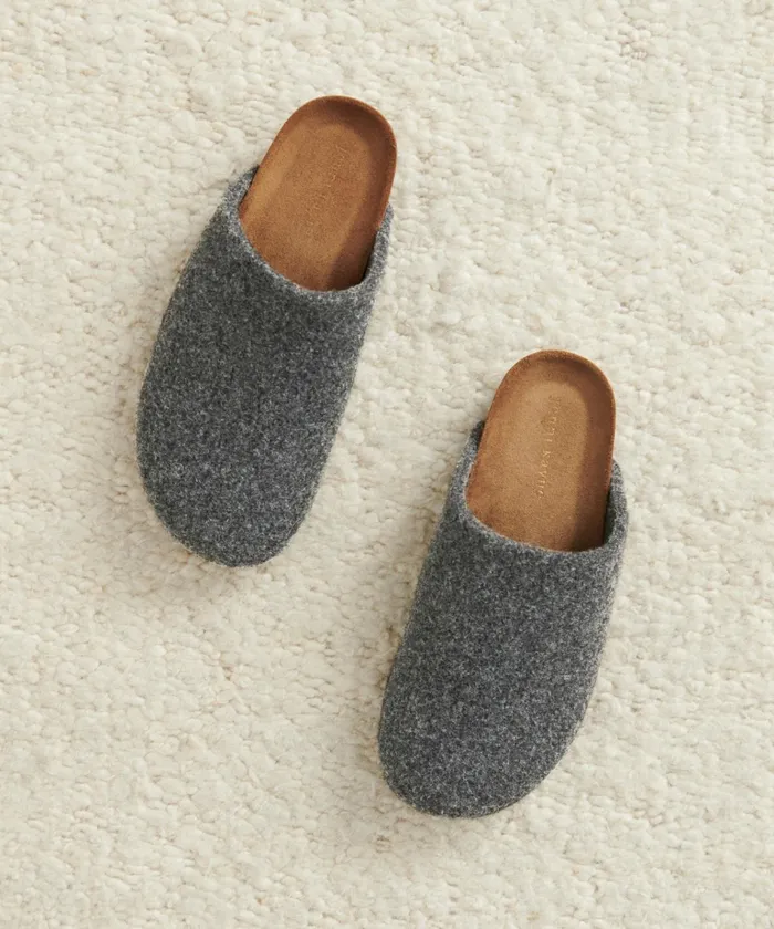 Women Jenni Kayne Clogs Cabin Moc Clog Charcoal