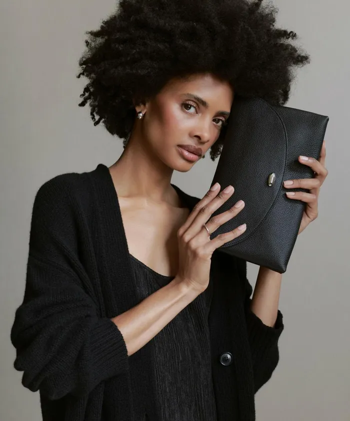 Women Jenni Kayne Handbags and Clutches Loren Clutch Bag Black