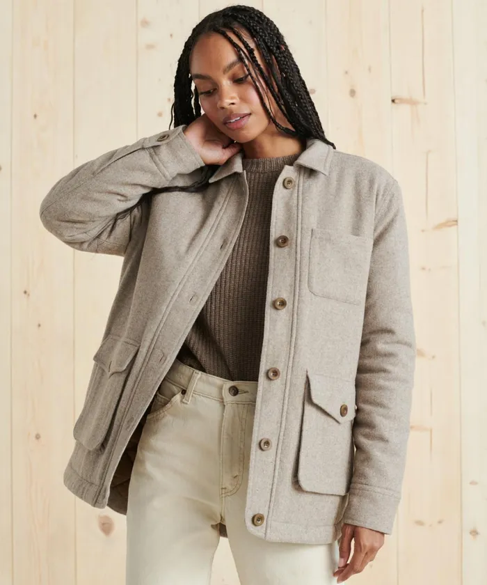Women Jenni Kayne Jackets Farmhouse Jacket Ash