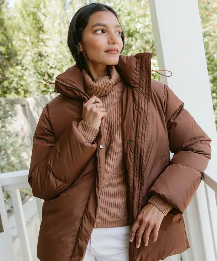 Women Jenni Kayne Jackets Puffer Jacket Copper
