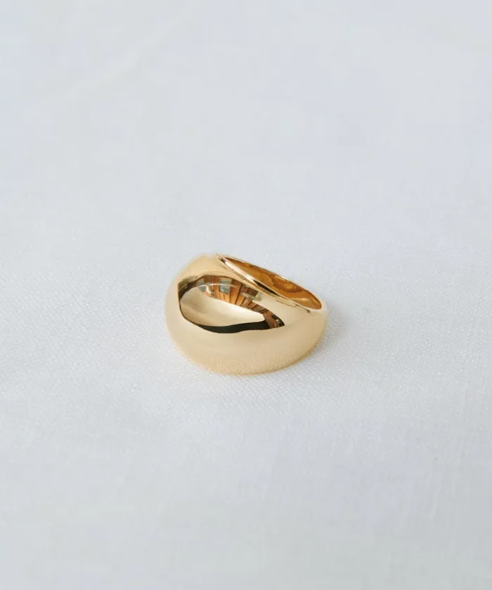 Women Jenni Kayne Jewelry Felix Dome Ring Gold