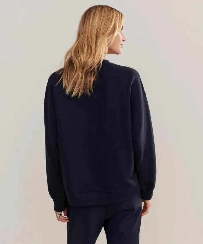 Women Jenni Kayne Lounge and Sweatshirts Marina Sweatshirt Navy