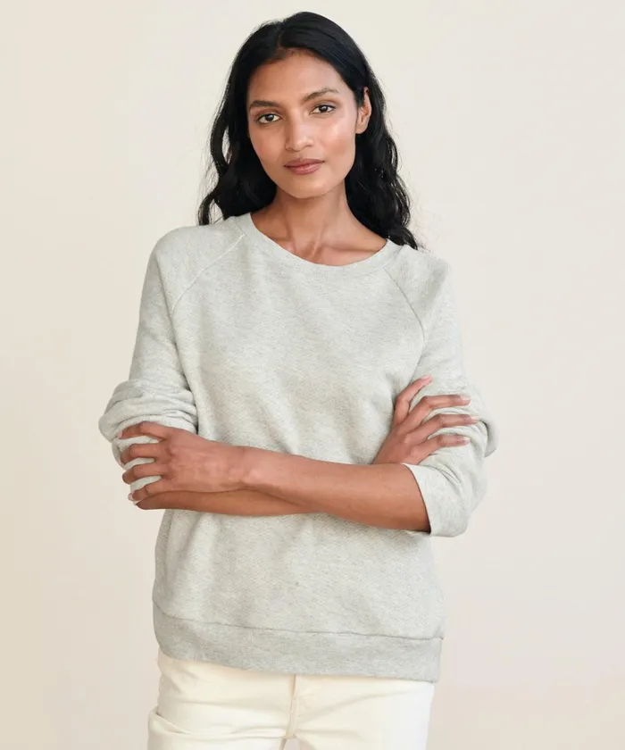 Women Jenni Kayne Lounge and Sweatshirts Saturday Sweatshirt Light Grey
