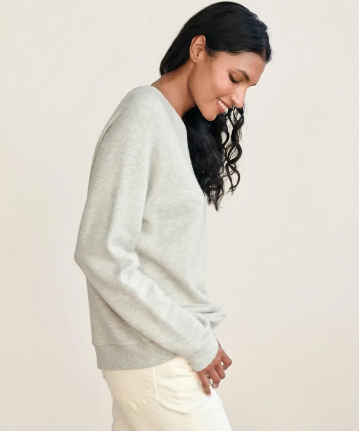 Women Jenni Kayne Lounge and Sweatshirts Saturday Sweatshirt Light Grey