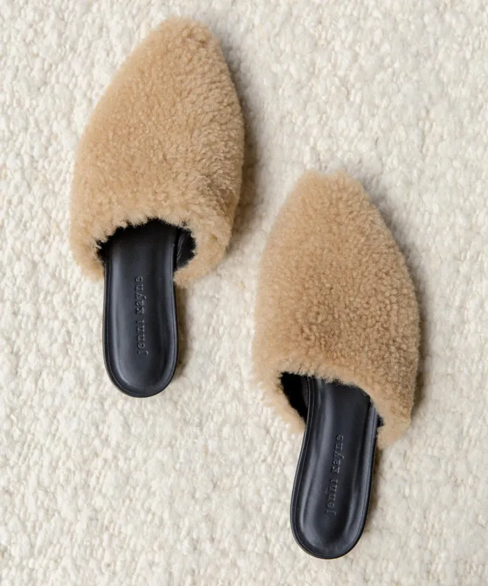 Women Jenni Kayne Mules Shearling Mule Natural