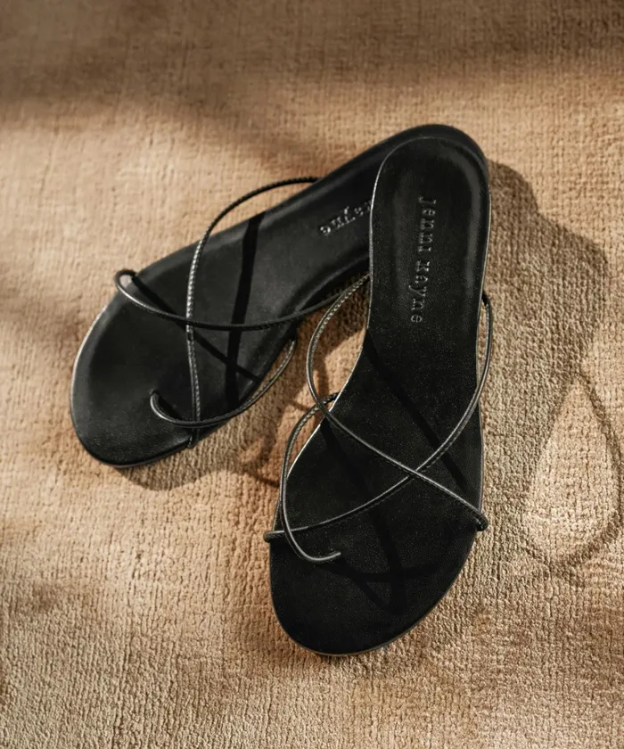Women Jenni Kayne Sandals and Slides Eve Sandal Black