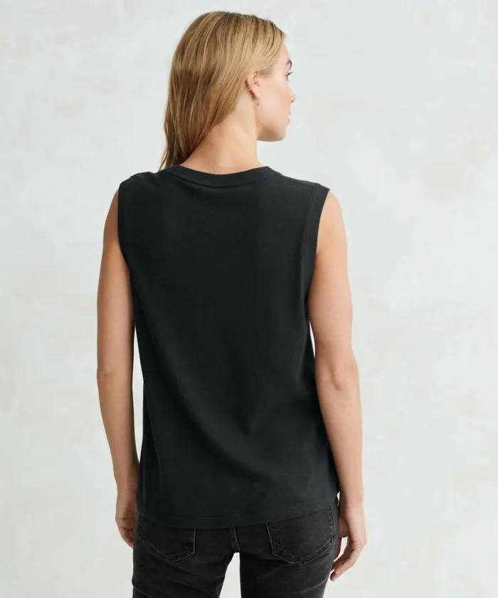 Women Jenni Kayne Tees and Tanks Easy Tank Black