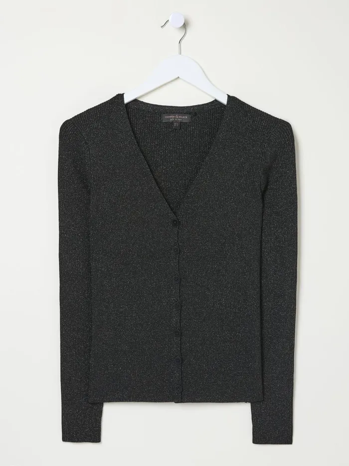 Women Knitwear Fat Face Black Corine Cardigan Women Knitwear Fat Face Black Corine Cardigan