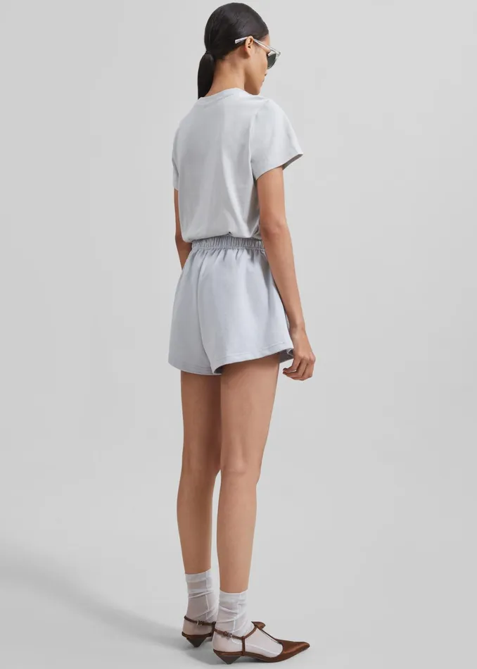 Women Loungewear The Frankie Shop Gemma Mini Lounge Shorts 8211 Grey