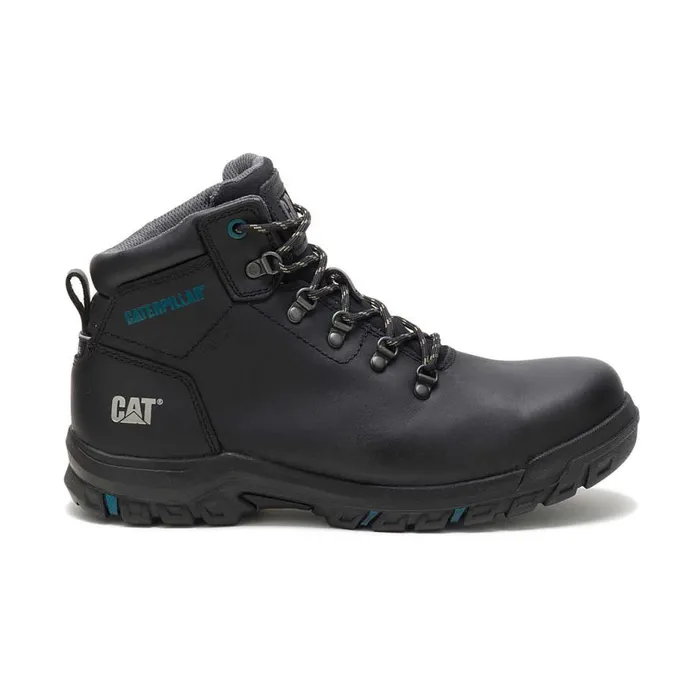 Women Mae Steel Toe Waterproof Work Boot Cat Footwear Boots