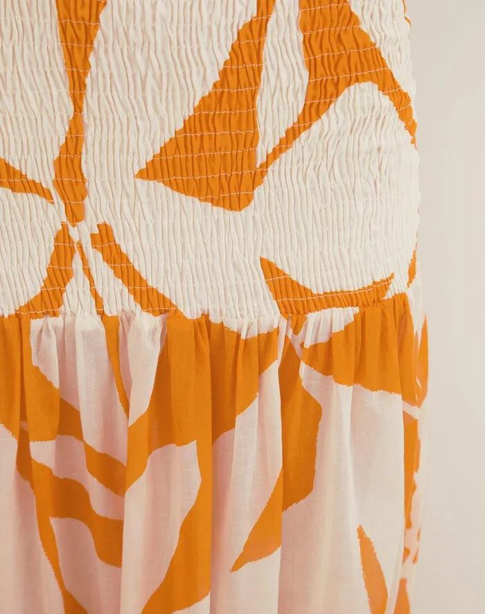 Women Maira Long Dress 8211 Bossa Sunset ViX Paula Hermanny Dresses
