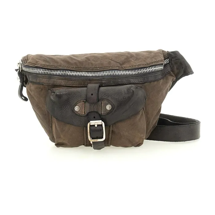 WomenMen Belt Bags Campomaggi Saturno Grey