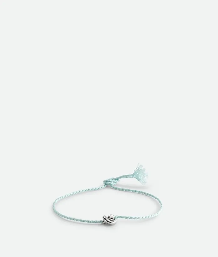 WomenMen Bracelets Bottega Veneta Friendship Bracelet Teal