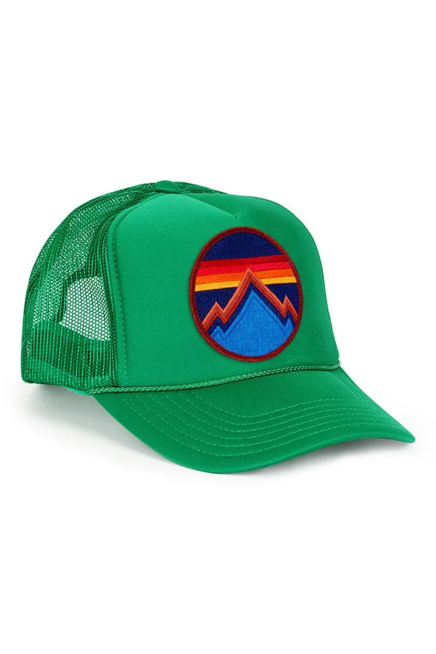 WomenMen Trucker Hats Aviator Nation All Seasons Circle Trucker Hat