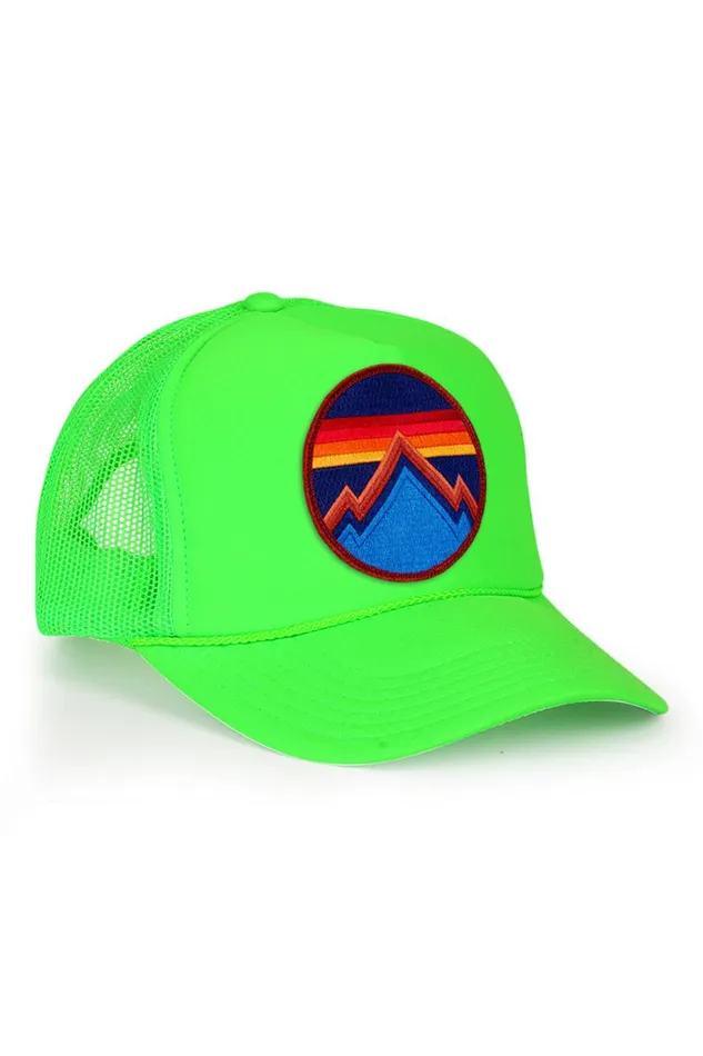 WomenMen Trucker Hats Aviator Nation All Seasons Circle Trucker Hat