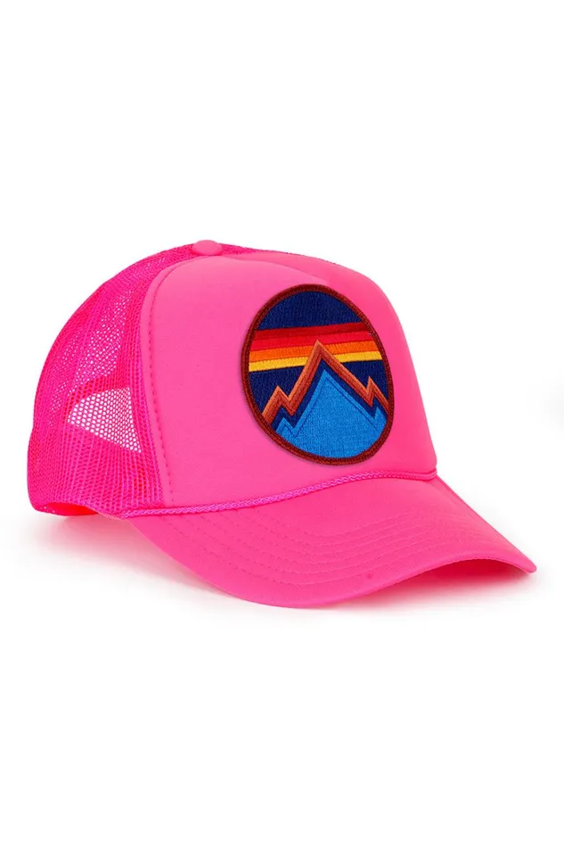 WomenMen Trucker Hats Aviator Nation All Seasons Circle Trucker Hat