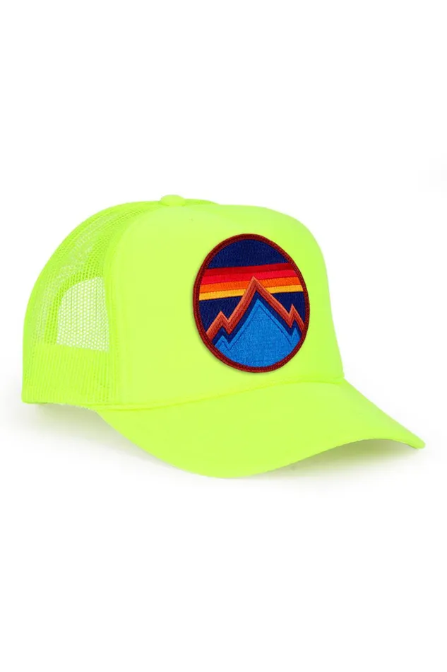 WomenMen Trucker Hats Aviator Nation All Seasons Circle Trucker Hat