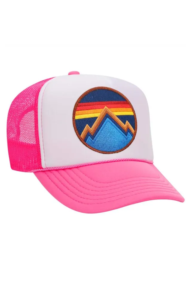WomenMen Trucker Hats Aviator Nation All Seasons Circle Trucker Hat
