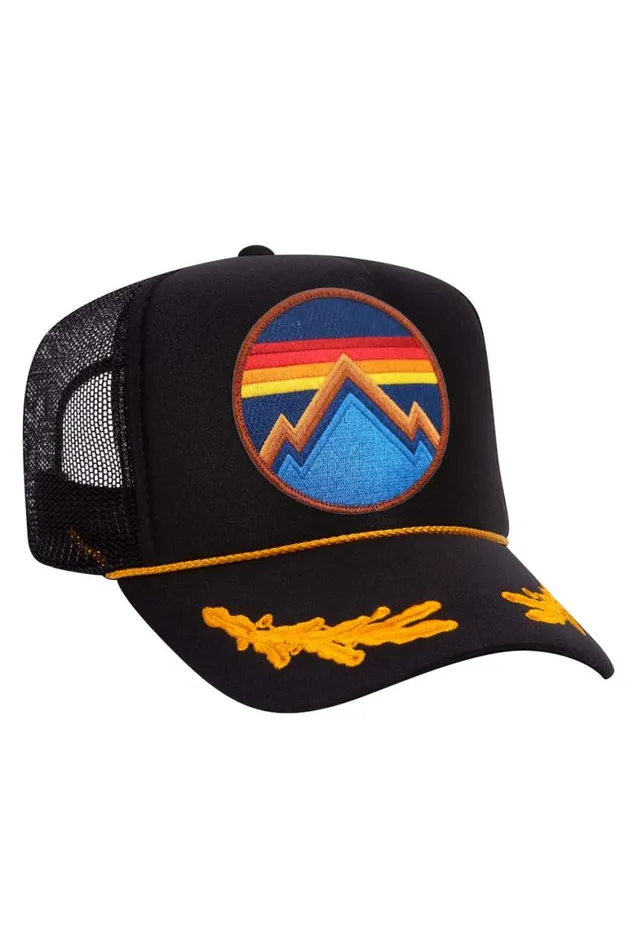 WomenMen Trucker Hats Aviator Nation All Seasons Circle Trucker Hat