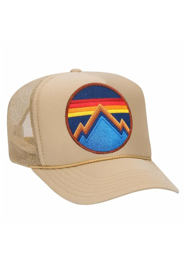 WomenMen Trucker Hats Aviator Nation All Seasons Circle Trucker Hat