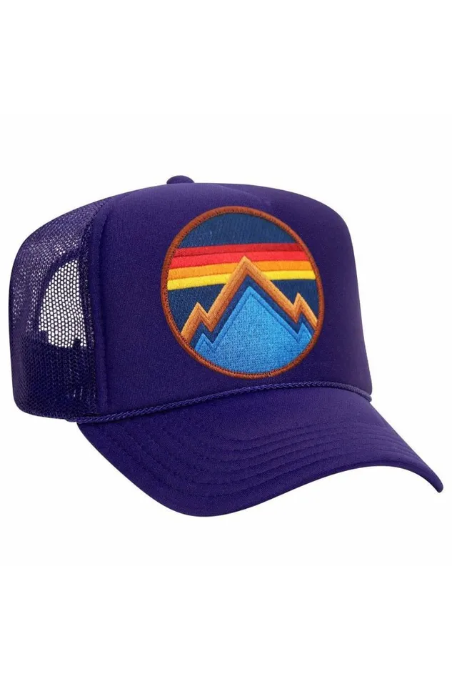 WomenMen Trucker Hats Aviator Nation All Seasons Circle Trucker Hat