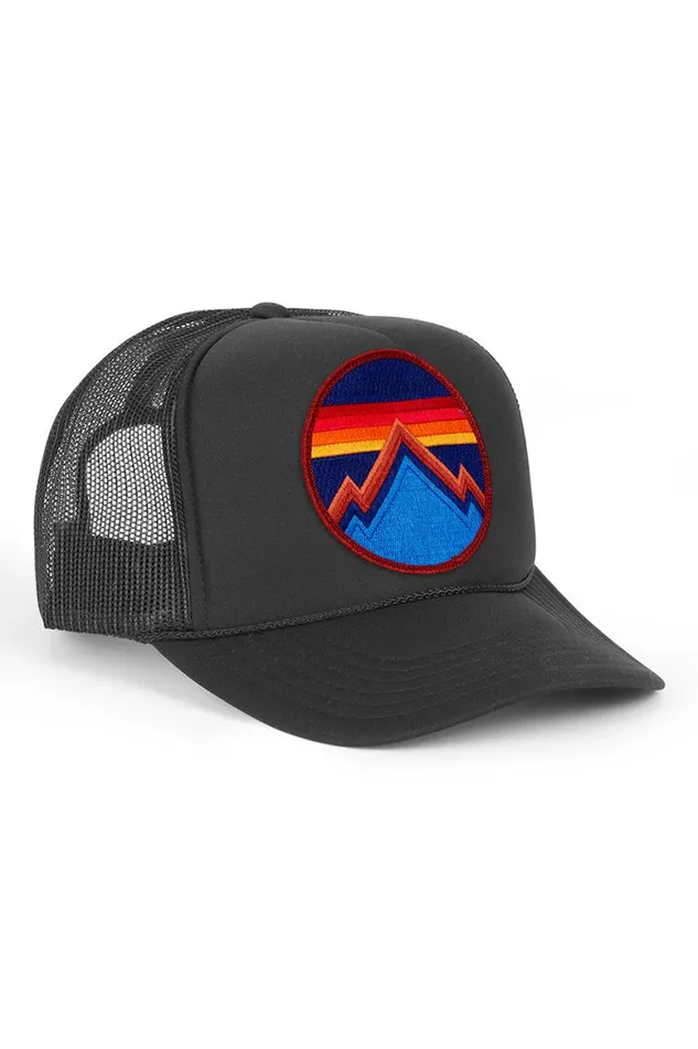 WomenMen Trucker Hats Aviator Nation All Seasons Circle Trucker Hat