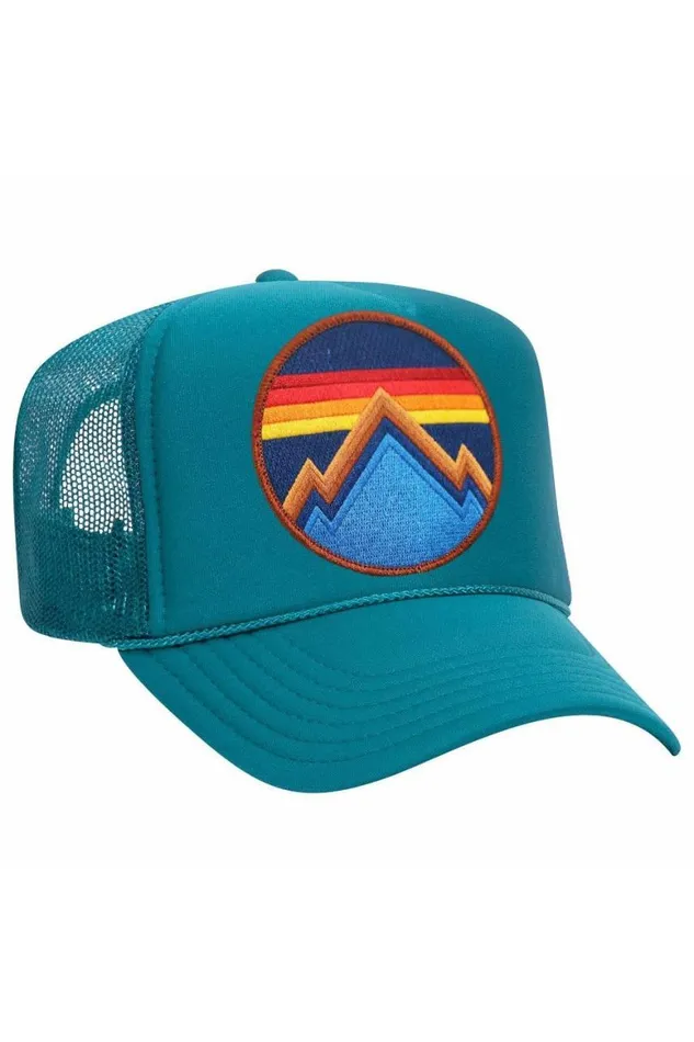 WomenMen Trucker Hats Aviator Nation All Seasons Circle Trucker Hat