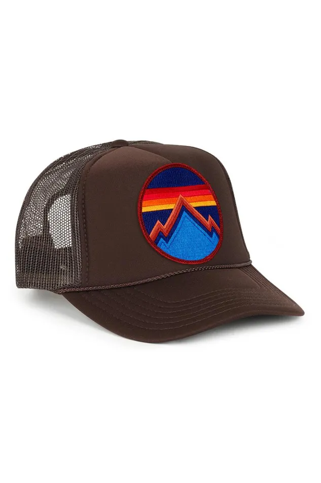 WomenMen Trucker Hats Aviator Nation All Seasons Circle Trucker Hat