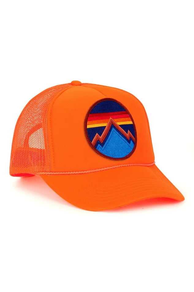 WomenMen Trucker Hats Aviator Nation All Seasons Circle Trucker Hat